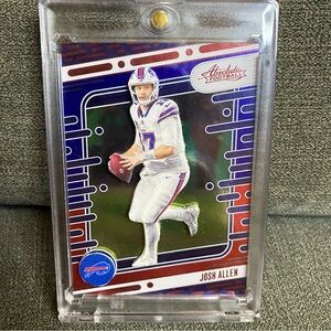 Custom 3D Floater - Josh Allen Absolute Buffalo Bills card